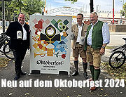 Oktoberfest 2024 Pressekonferenz: Das ist neu auf der Wiesn 2024 - gefeiert wird 16 Tage vom 21. September bis 6. Oktober 2024 (©Foto:Martin Schmitz)